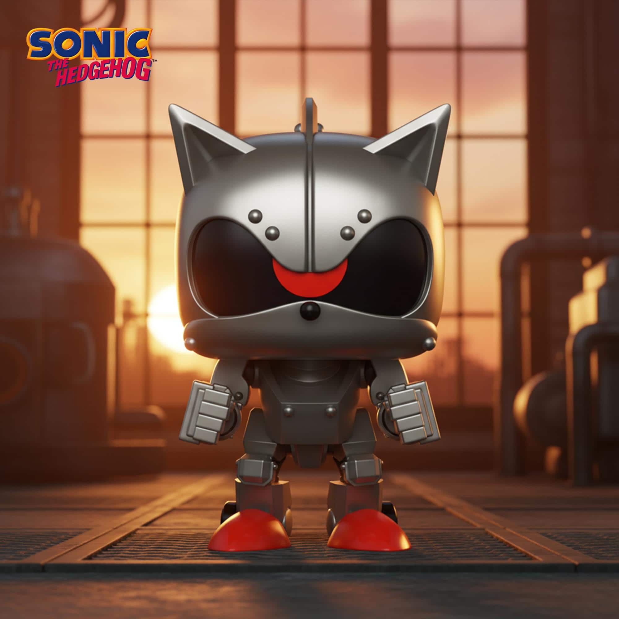 Sonic The Hedgehog Funko POP Games | Mecha Sonic Gray 90836 - Best Buy