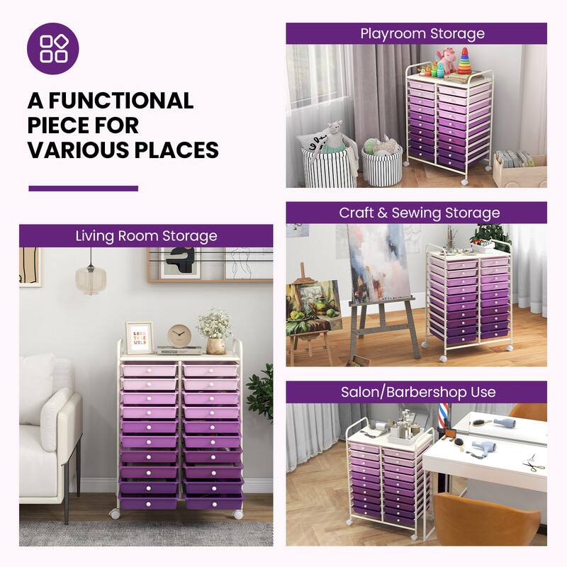 Playroom Storage  
A FUNCTIONAL PIECE FOR VARIOUS PLACES  

Living Room Storage  
Craft & Sewing Storage  
Salon/Barbershop Use