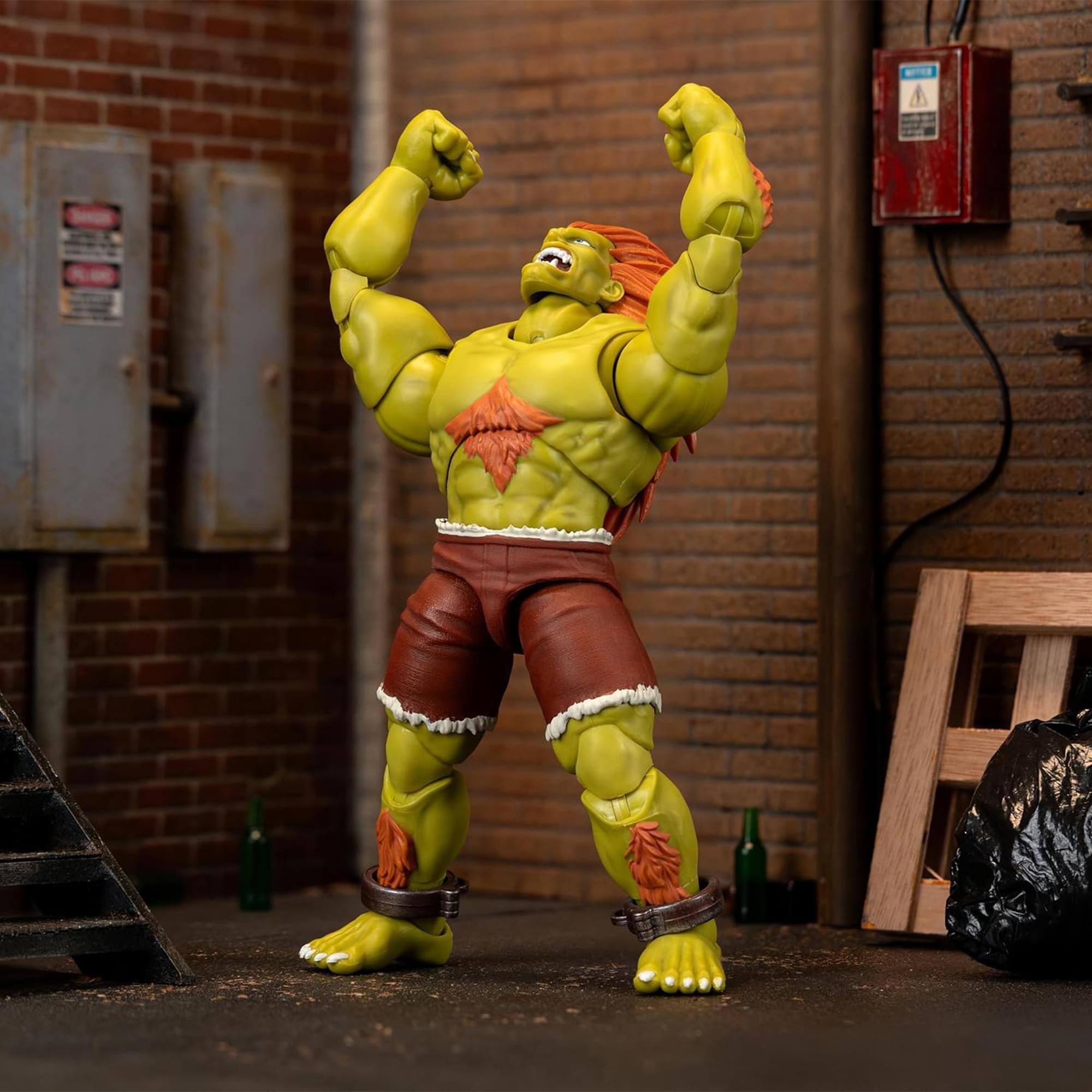 Jada Toys Street Fighter II Blanka Deluxe 1:12 Scale Action Figure