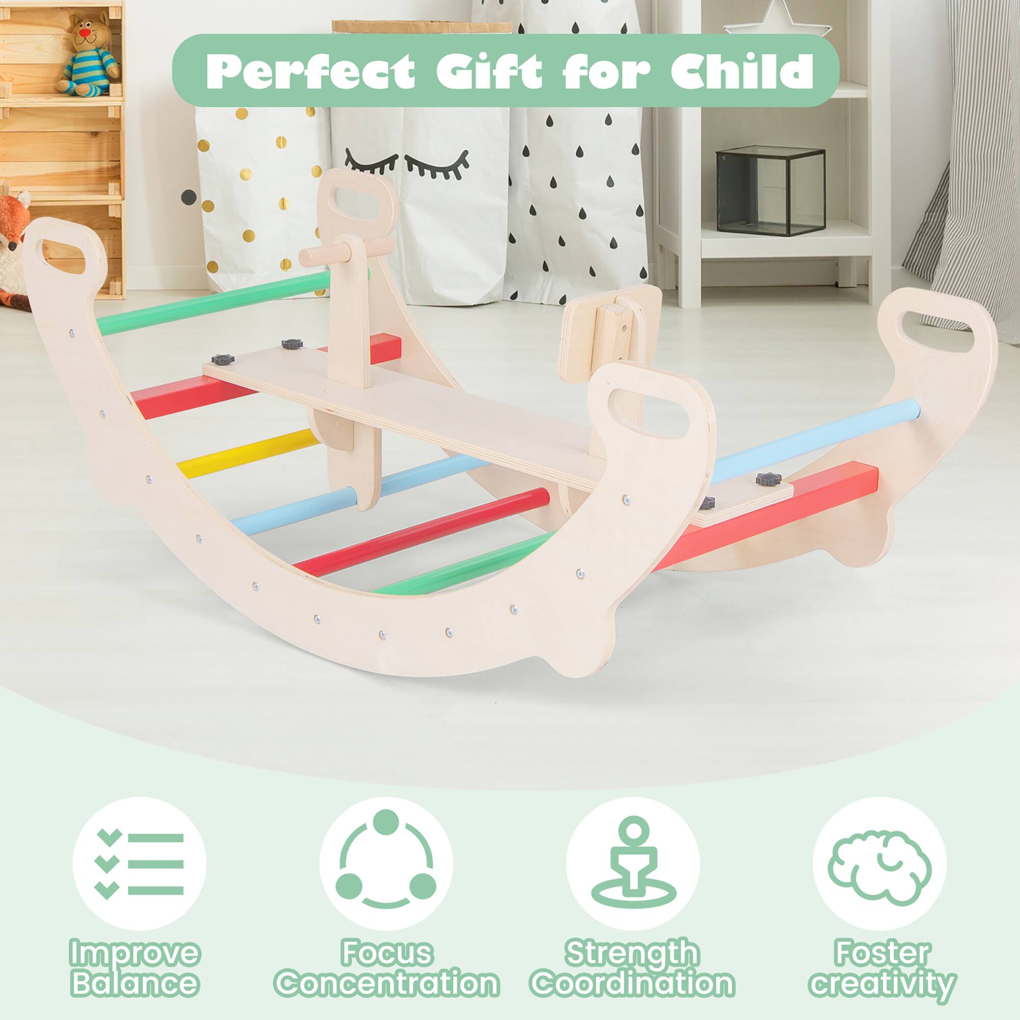 Perfect Gift for Child

- Improve Balance
- Focus Concentration
- Strength Coordination
- Foster Creativity