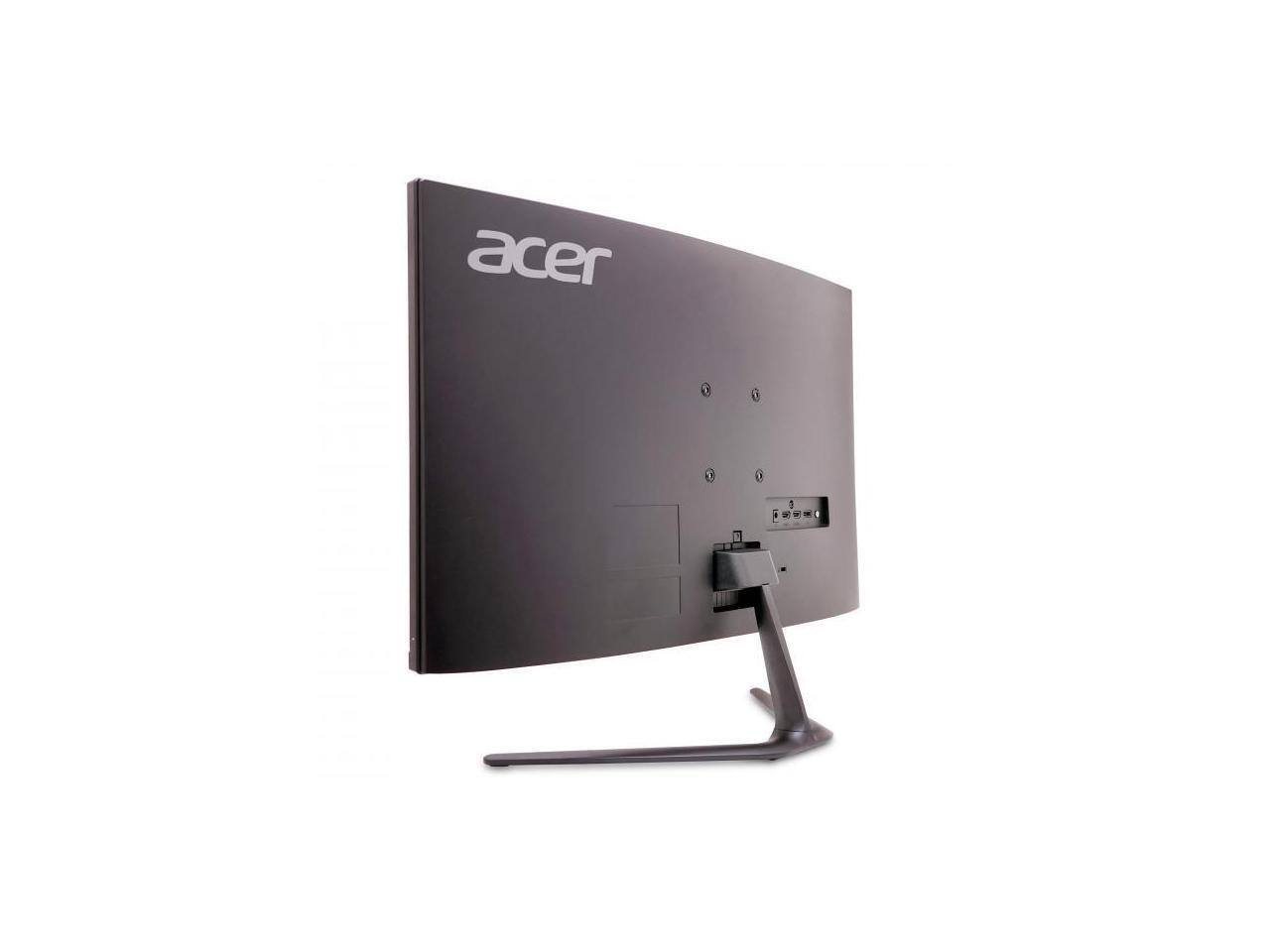 Alt View 6. Acer - Acer Nitro 27" WQHD 300Hz Curved Gaming Monitor with AMD FreeSync, 1ms, HDR10, 99% sRGB - Black.