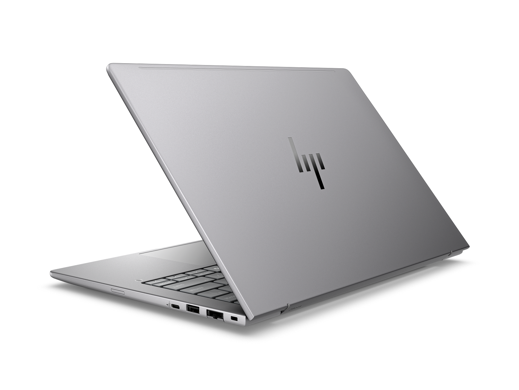 Alt View 2. HP - ZBook 8 G1a 14" FHD+ Mobile Workstation - Copilot+ PC - AMD Ryzen AI 7 PRO 350 2025 - 64GB Memory - 2TB SSD - Win 11Pro - Gray.