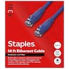 TECH Staples
14 ft Ethernet Cable
Everyday Use - up to 1 Gbps
Deliver fast, consistent, and secure internet in the office or at home. Compatible with modems, PCs, laptops, smart TVs, gaming consoles, and other devices.
CAT 6
RJ45 to RJ45
BLUE