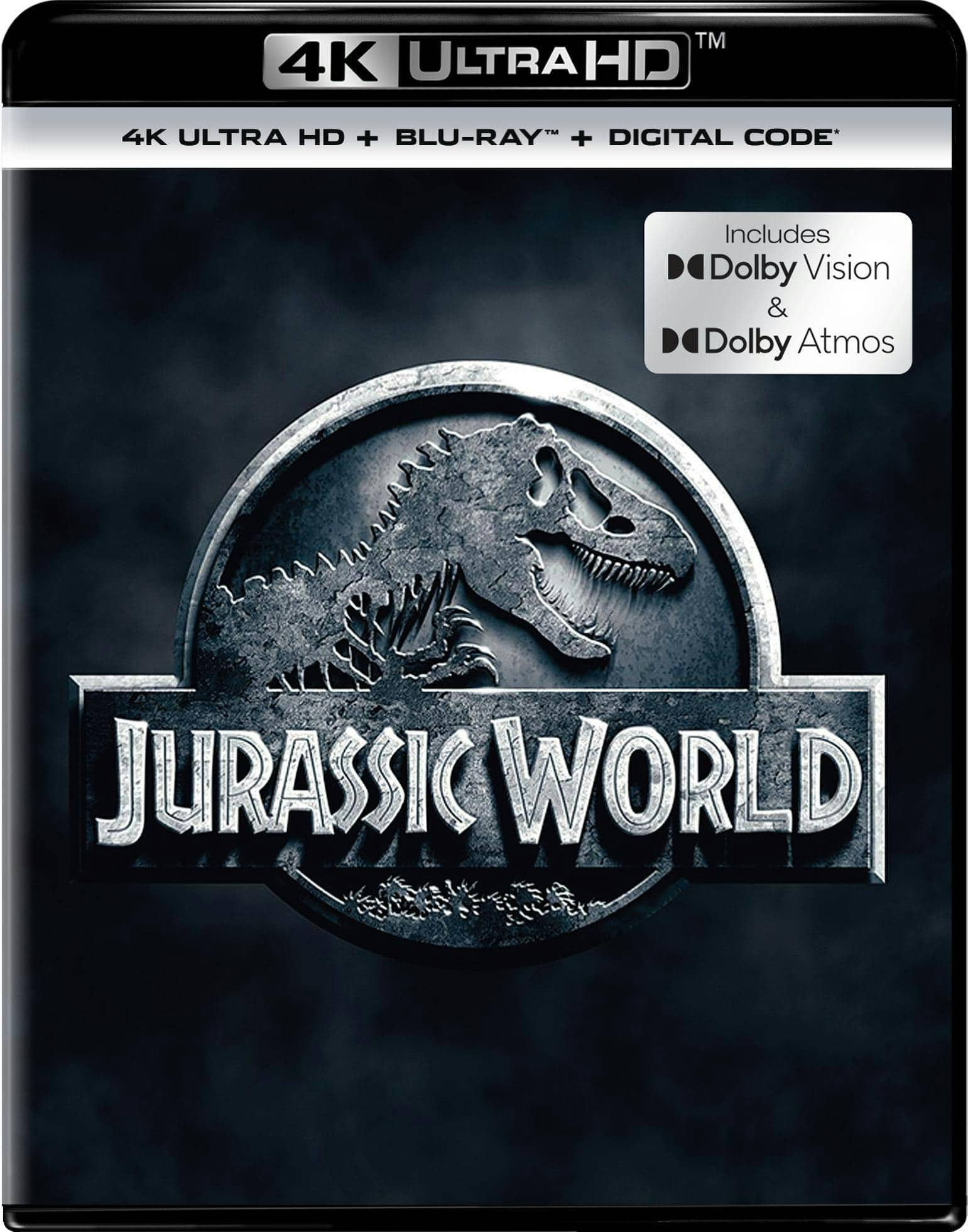 Jurassic World (4K Ultra HD + Blu-ray + Digital) [UHD] [Standard] [4K Ultra HD Blu-ray]