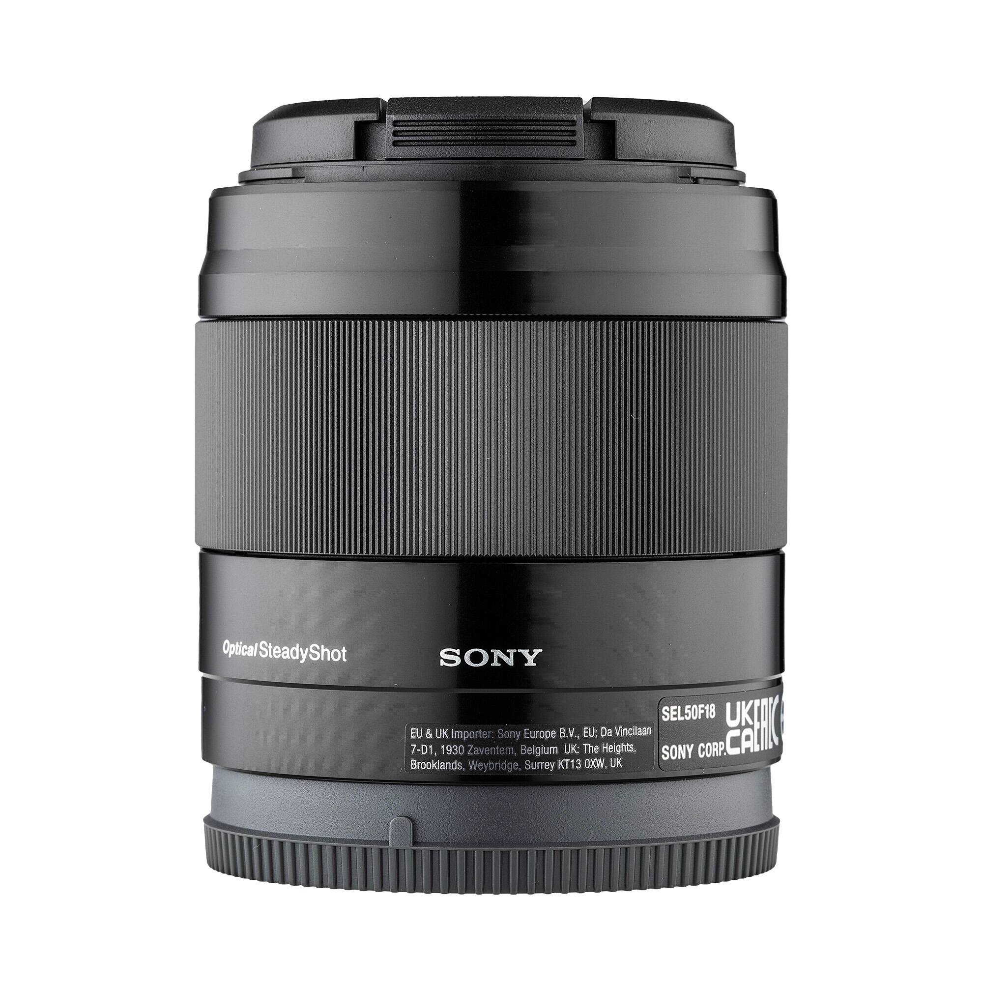 Sony E 50mm f/1.8 OSS Standard Prime Lens Image Stabilized