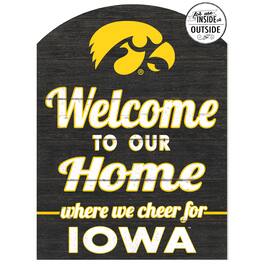Jardine - Iowa Hawkeyes 16'' x 22'' Marquee Sign - Yellow