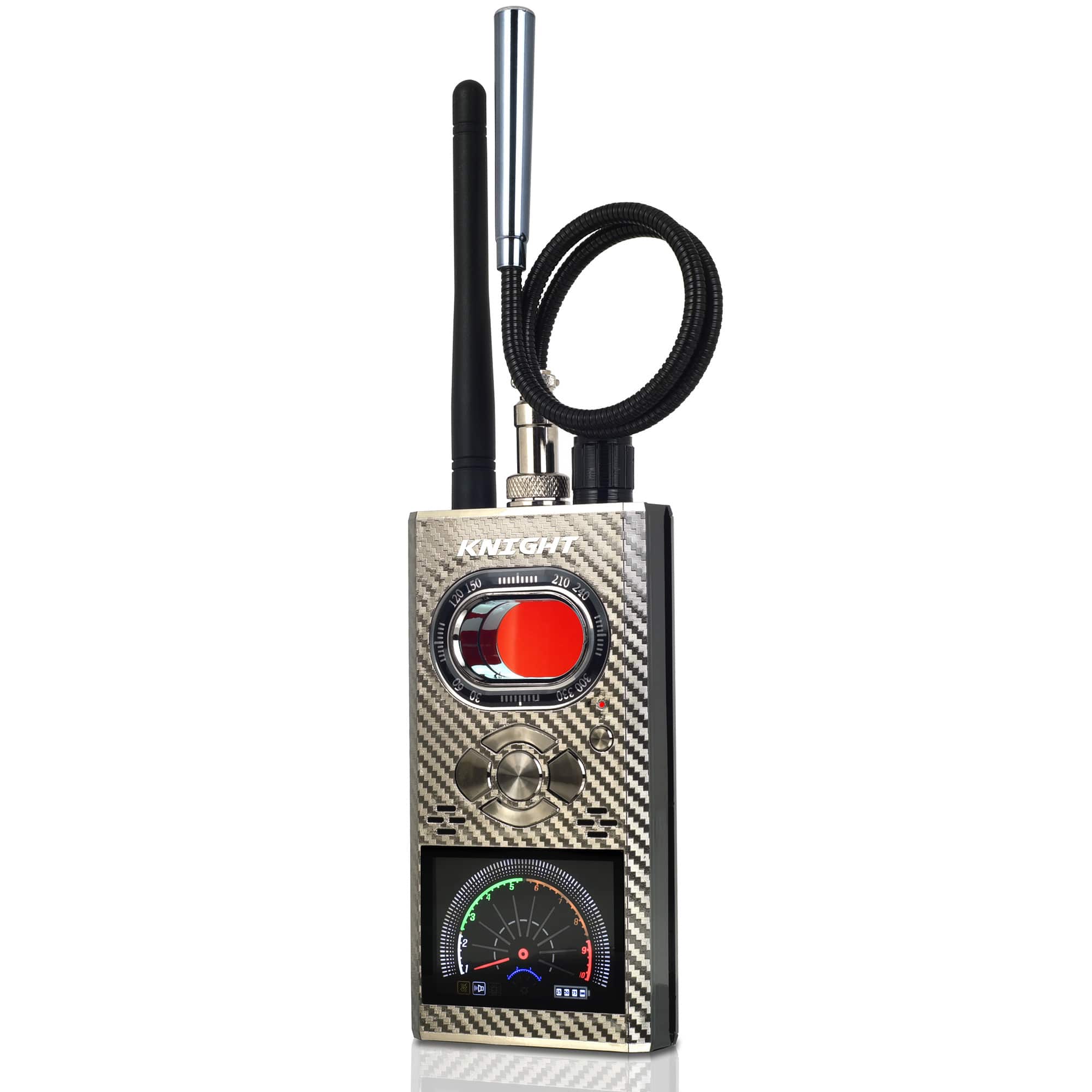 Knight Security - 5-in-1 Hidden Camera & Bug Detector - RF Device Finder | GPS Tracker | Hidden Camera Detectors & Microphone Detector