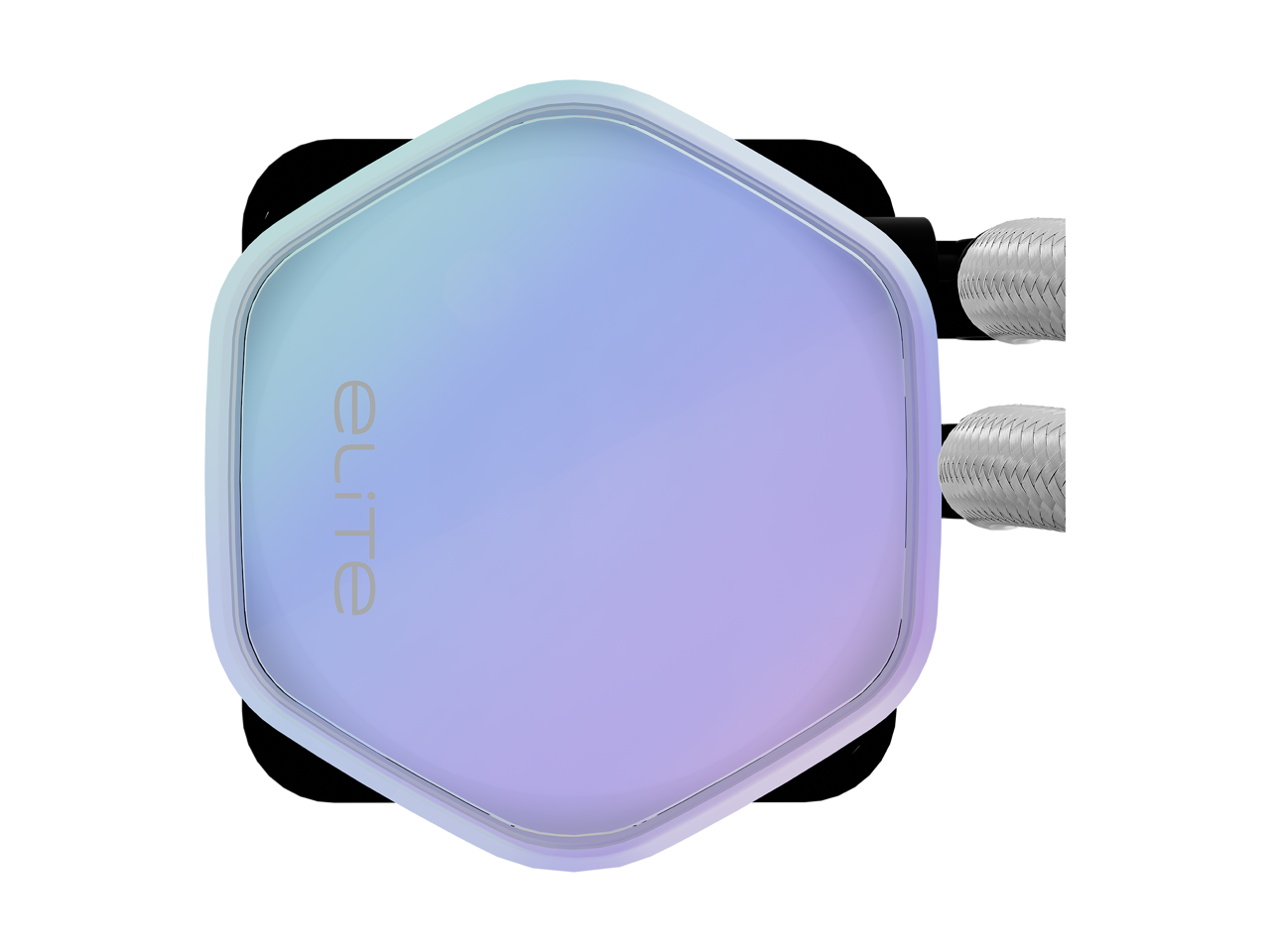 Alt View 2. Cooler Master - COOLER MASTER 360 Elite White AIO, Ceramic Pump, RGB, 360 Rad, PWM Fans (ELW-D36M-A21DA-RW) - White.