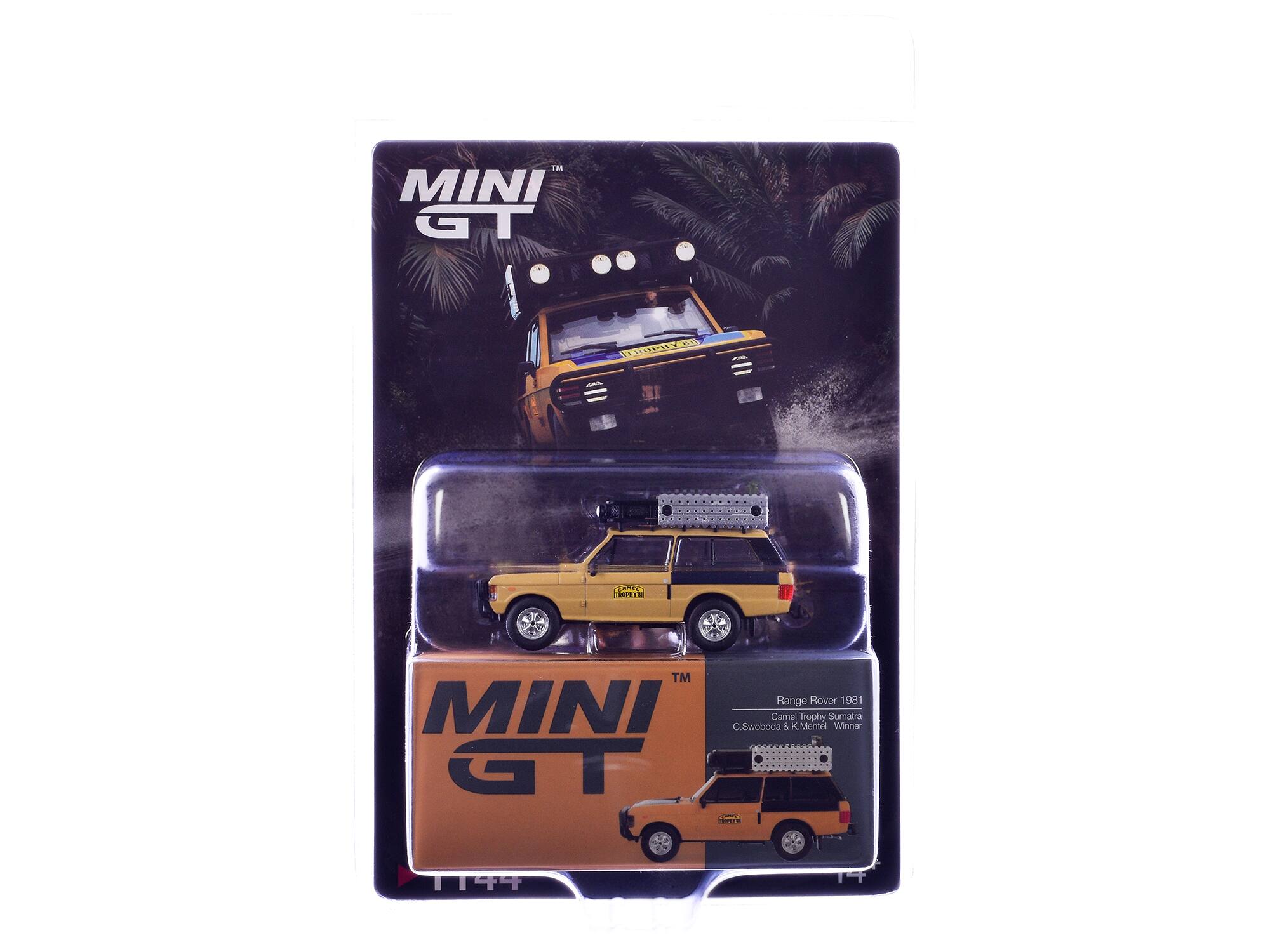 MINI GT  
Range Rover 1081  
MINI C  
C. Swoboda & Camel A  
Mentel  
Sumatra Winner  
GT 117
