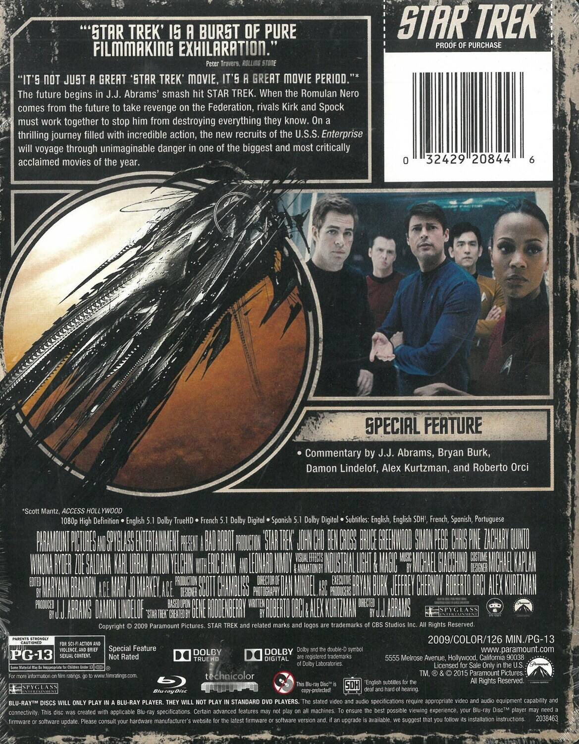 Alt View 1. Star Trek   - BLU-RAY.