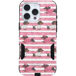 OtterBox - Artist Edition MagSafe Commuter Series Case for iPhone 16 Pro Max - Dachshund