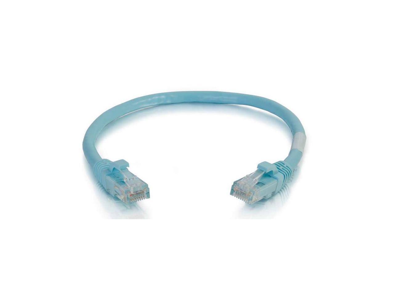 Alt View 1. Cables to Go - C2G 00761 Cat6a Cable - Snagless Unshielded Ethernet Network Patch Cable, Aqua (5 Feet, 1.52 Meters).