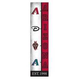 Fan Creations - Arizona Diamondbacks 6" x 24" Progression Wood Sign - Multicolor