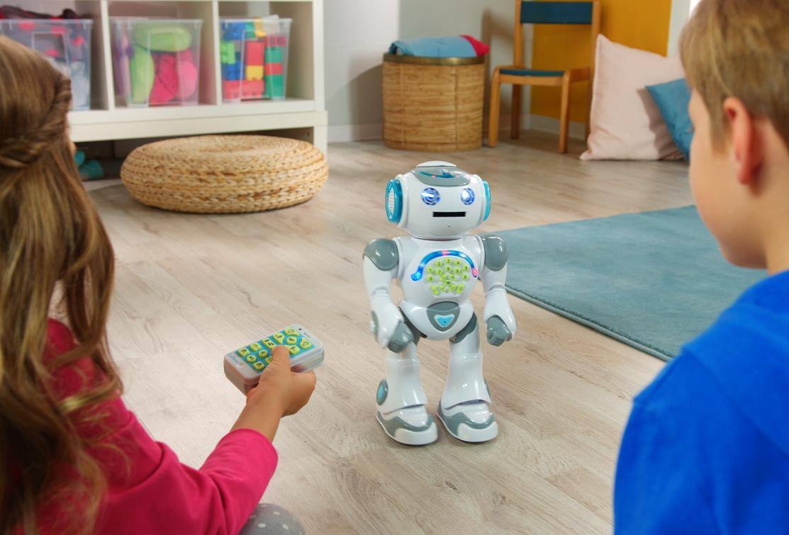 Alt View 6. Lexibook - POWERMAN MAX My Educational Robot with Story Maker with Remote Control (English).