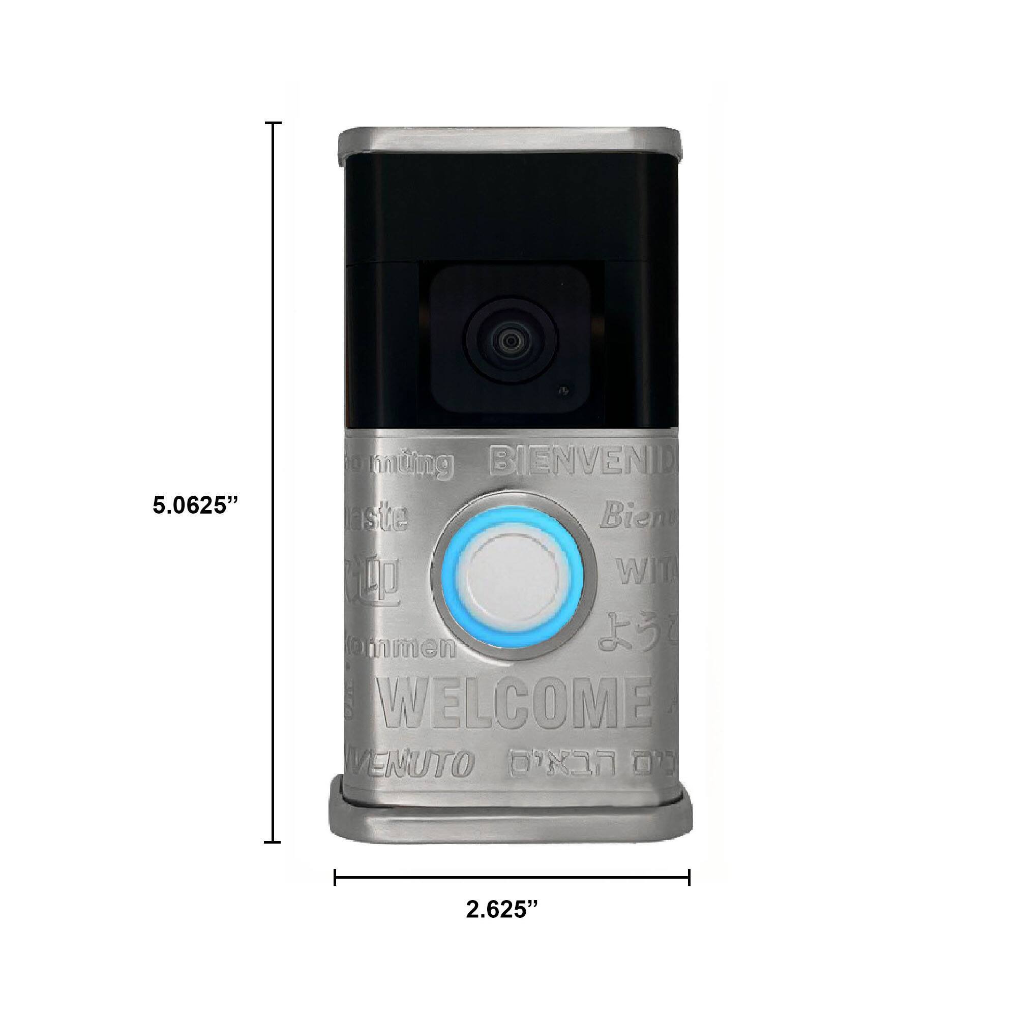 The corrected text from the image is:

5.0625"  
0 muing BIENVENID  
rste Bienvenido  
WELCOME  
VENUTO  
2.625"