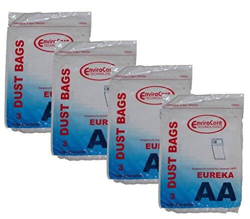 Genuine Filter Media  
EnviroCore Technologies  
3 Dust Bags  
EUR A  
Eureka