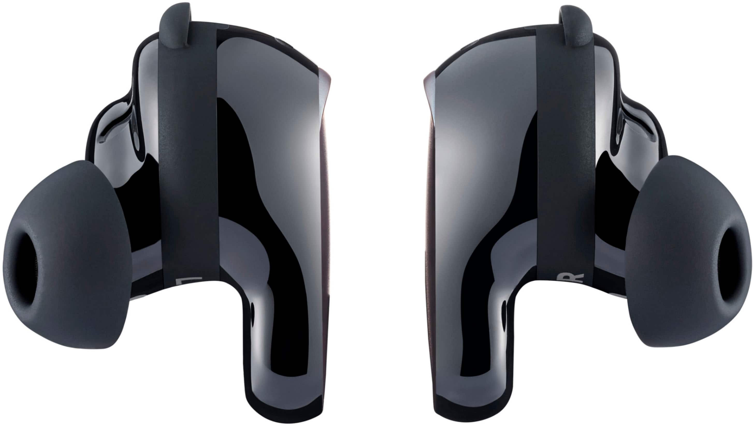 Alt View 20. Bose - QuietComfort Ultra True Wireless Noise Cancelling In-Ear Earbuds - Black.