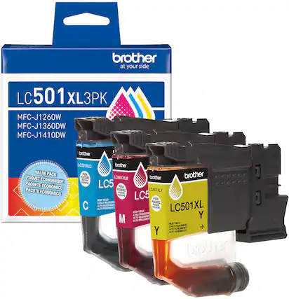 brother at your side LC 501 XL3PK MFC-J1260W MFC-J1360DW MFC-J1410DW brother VALUE PACK PAQUET CONOMIQUE PAQUETE ECONMICO PACOT ECONMICO LC501XLC brother PUSH brother POUSSEZ LC501XLM brother PRESSURE PRESSION LC5 PUSH POUSSEZ LC501XLY PESO MIGH YELD PRESSURE PRESION LC5 PUSH A MAST RENDENEN POUSGEZ C AL T0 RENOMIENT PHOSOAE LC501XL A TO RENOMENT -SOR MIGH YELD I HAUT RENDEME Y M AL 12 RENOMMEN ALTO RUNDMAN HGM MILLD I AAUT AECMNT ALTO RENDMENTO Y ALTO RENDMENTO brother