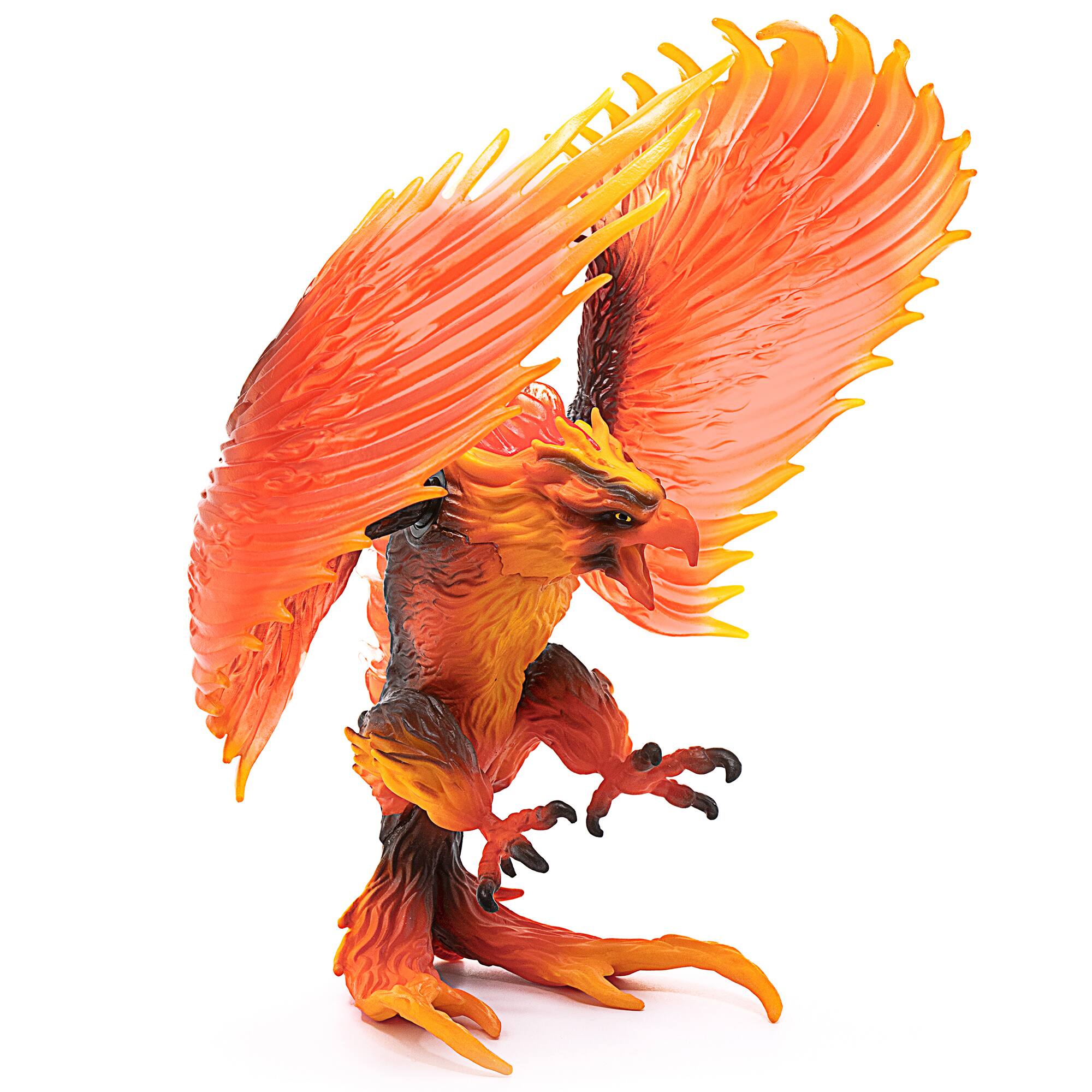 Back. Schleich - Eldrador Creatures: Fire Eagle.