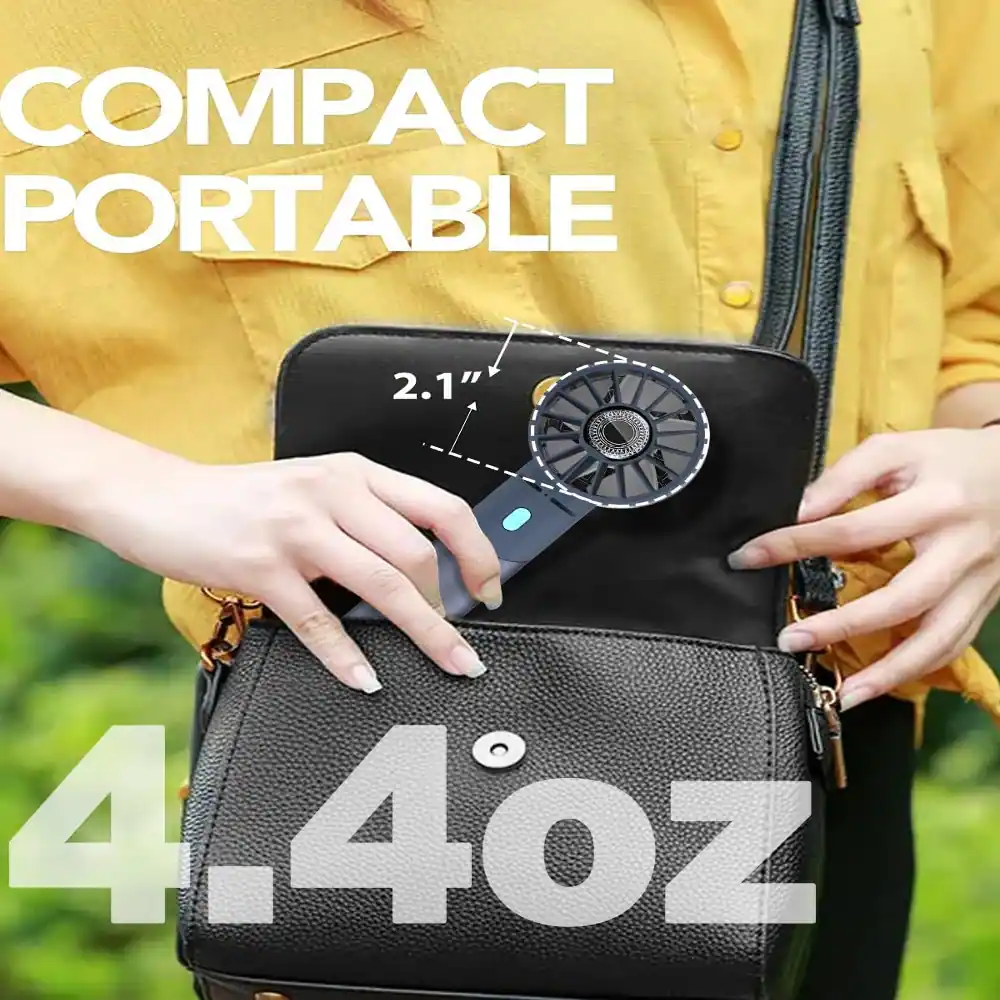 COMPACT PORTABLE  
2.1"  
4.4oz