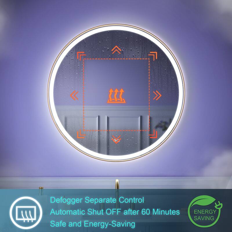 Defogger Separate Control  
Automatic Shut OFF after 60 Minutes  
Safe and Energy-Saving