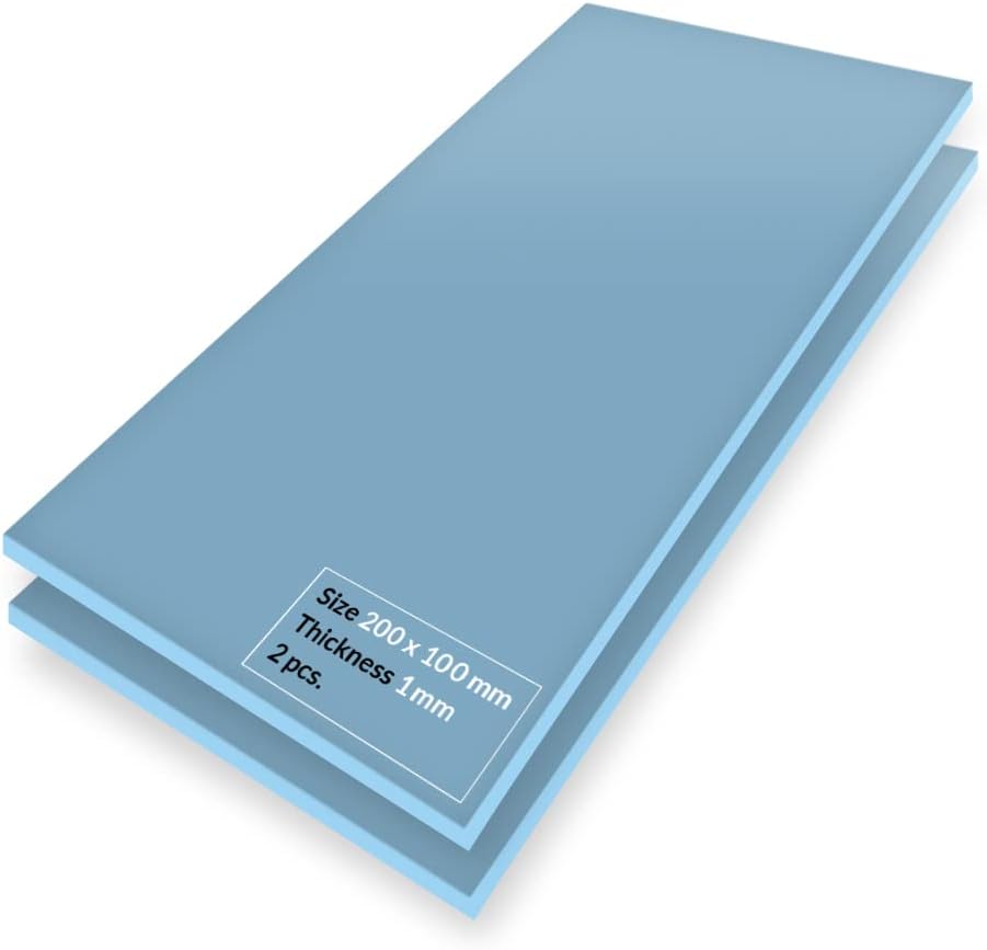 Arctic - ACTPD00059A TP-3: Premium Performance Thermal Pad, 200 x 100 x 1.0 mm (2 Pieces)