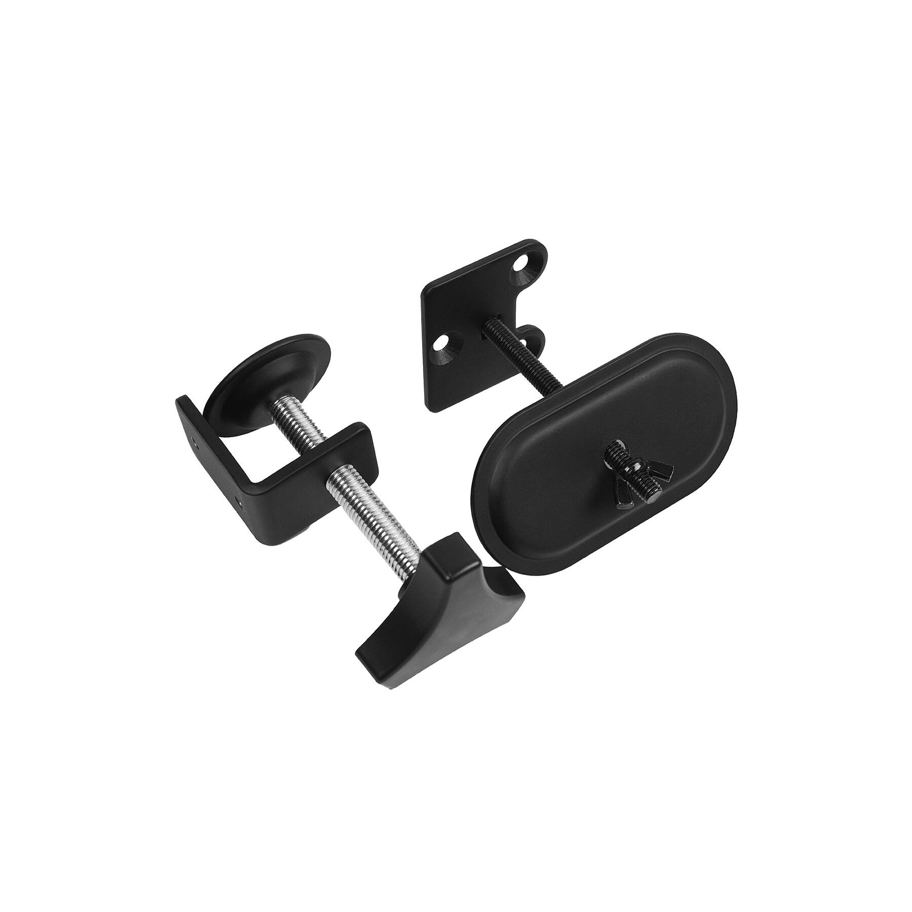 Alt View 1. Arozzi - Arozzi Alzare Duo - Gas Spring Dual Monitor Arm - Black.