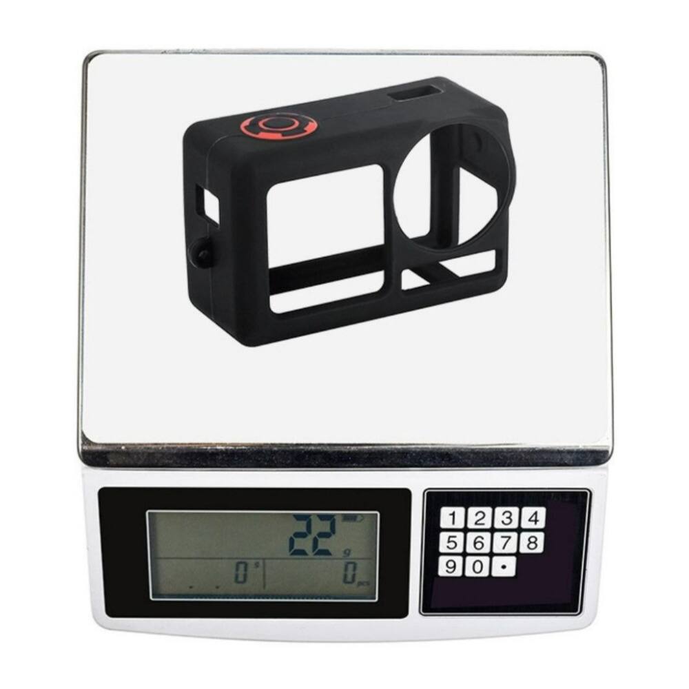 Back. StartRC - STARTRC Silicone Protective Black Case with Lens Cap Kit for DJI Action 5 Pro.