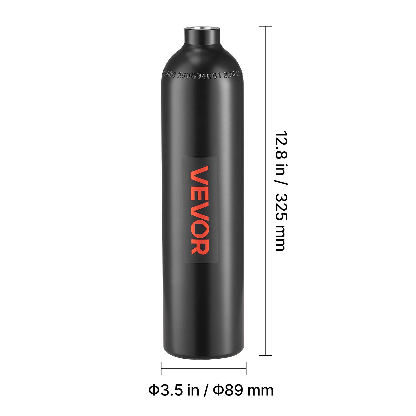 000 250694061 MOAR VEVOR 12.8 in / 325 mm 3.5 in / 89 mm