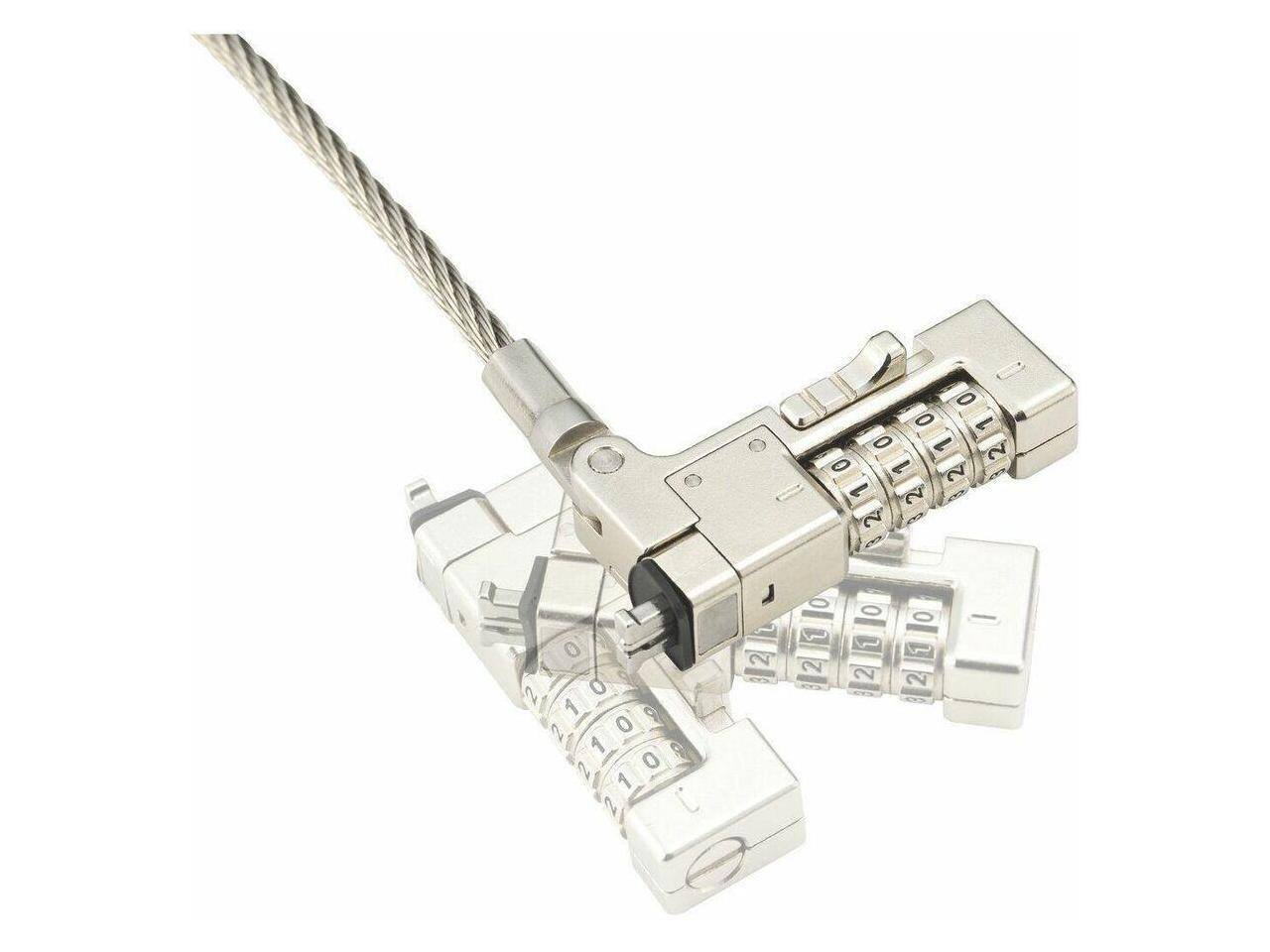 Alt View 5. Kensington - Kensington Slim NanoSaver 2.0 EQ Combination Laptop Lock Resettable.