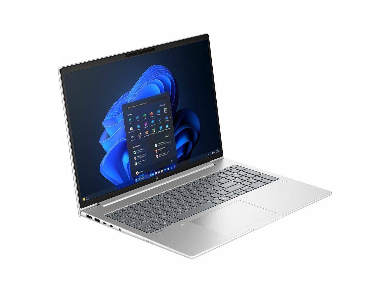 Alt View 1. HP - HP ProBook 4 G1i 16" Touch - Intel Core Ultra 7 - 16GB - 512GB SSD - Pike Silver - Windows 11 Pro - WiFi 6 - BB3Q9UT#ABA - Meteor Silver.