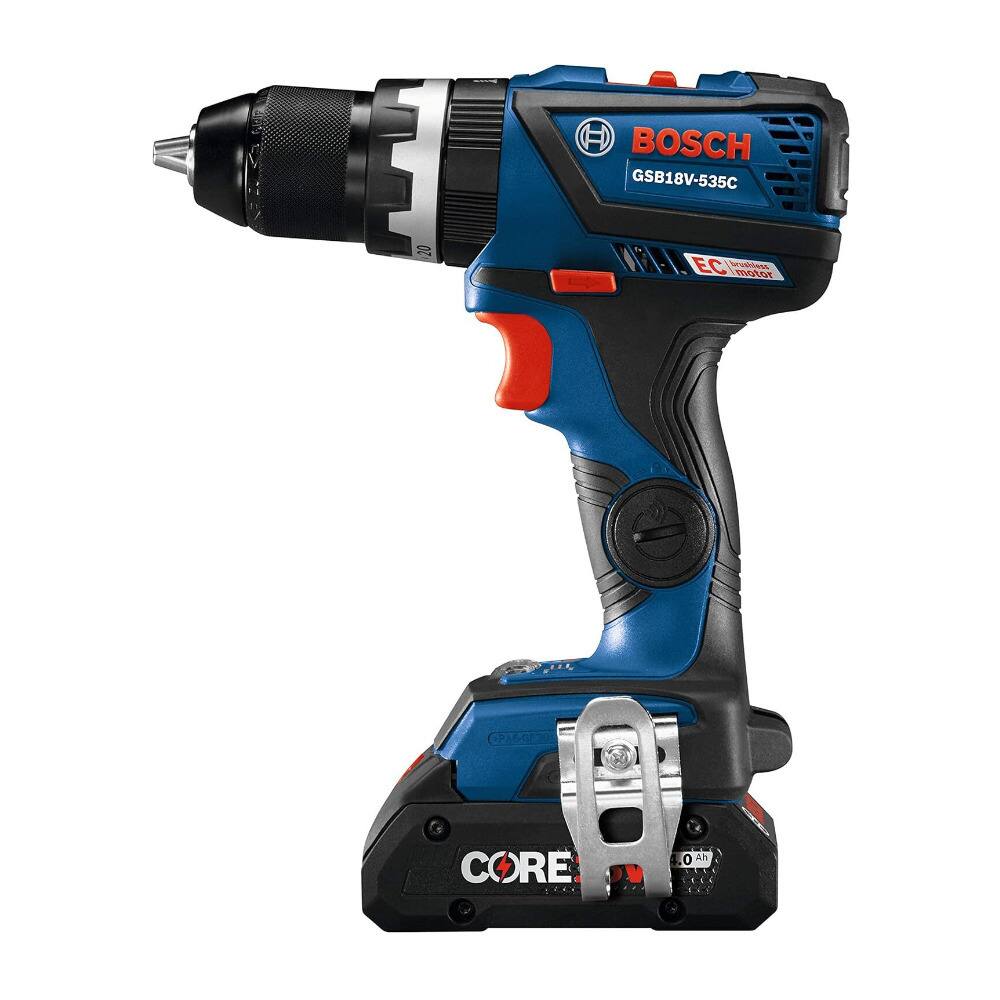 BOSCH  
GSB18V-535C  
EC motor  
CORE