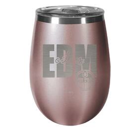 Great American Products - Edmonton Oilers 10oz. Rose Gold Wine Tumbler - Multicolor