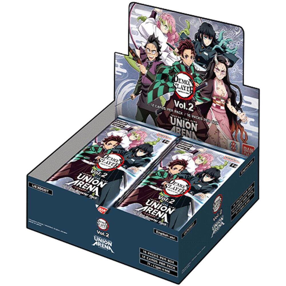 Bandai - Union Arena - Trading Card Game: Demon Slayer: Kimetsu no Yaiba Vol.2 - Booster Box (UEX05BT)