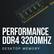 D U13 SIU PNY U11 F PNY E U10 PNY E EE O 22 PNY S** O E : OR
PERFORMANCE DDR4 3200MHZ DESKTOP MEMORY