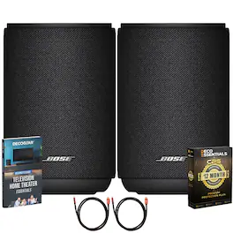 Bose - Lifestyle Ultra Wireless Speaker (2-Pack) + 1-Year Extended Warranty Protection - Black