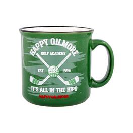 Silver Buffalo - Happy Gilmore "It's All In The Hips" Ceramic Camper Mug | Holds 20 Ounces - Green