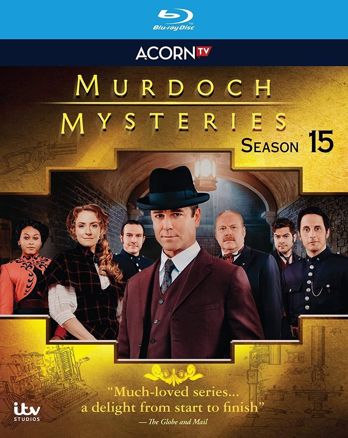 Murdoch Mysteries: Season 15   - BLU-RAY price history on PriceWatchPro