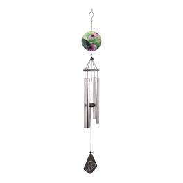 FC Design - 36" Long Butterfly Silhouette Scene Wind Chime Outdoor Patio or Garden Hanging Decoration - Multi-Color