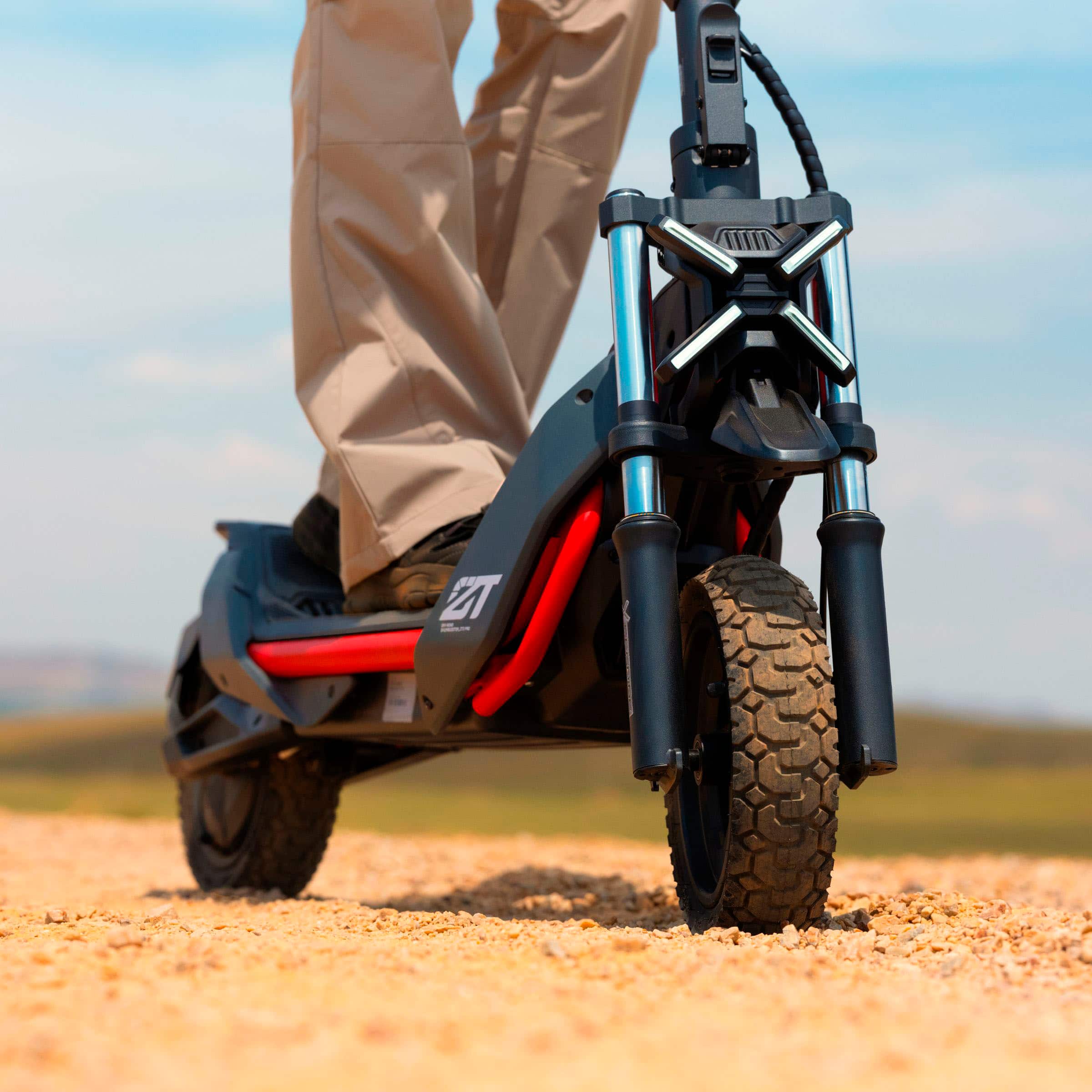 Alt View 21. Segway - ZT3 Pro Kick Scooter w/43.5 Max Operating Range & 24.9mph Max Speed - Black.