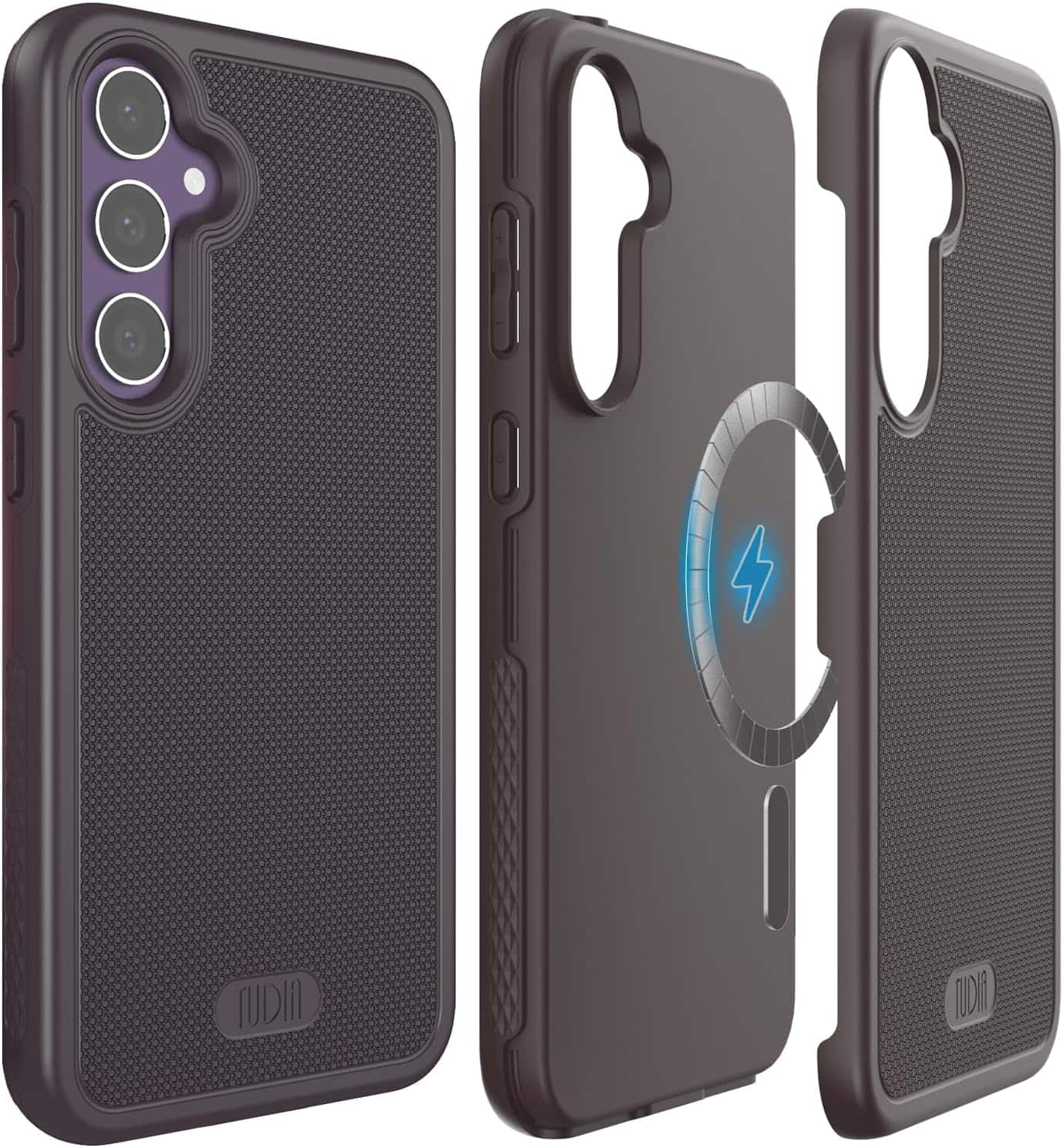 Photos - Case Samsung TUDIA - MergeGrip for  Galaxy S23 FE  Magsafe Compatible Cover - Matte Black TD-TPU5158  2023