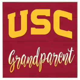 Jardine - USC Trojans 10'' x 10'' Grandparent Plaque - Red