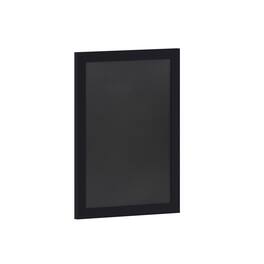 Emma + Oliver - Burke Framed Decorative Wall Hanging Chalkboard with Magnetic Surface and Eraser for Weddings, Parties, Showers and More - Black