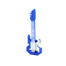Brixies - E-GUITAR BLUE Building Set for Kids