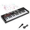 Costway - Kids Piano Keyboard with 8 Rhythms 8 Tones 22 Demos for 3+ Years Old Boys & Girls - Black