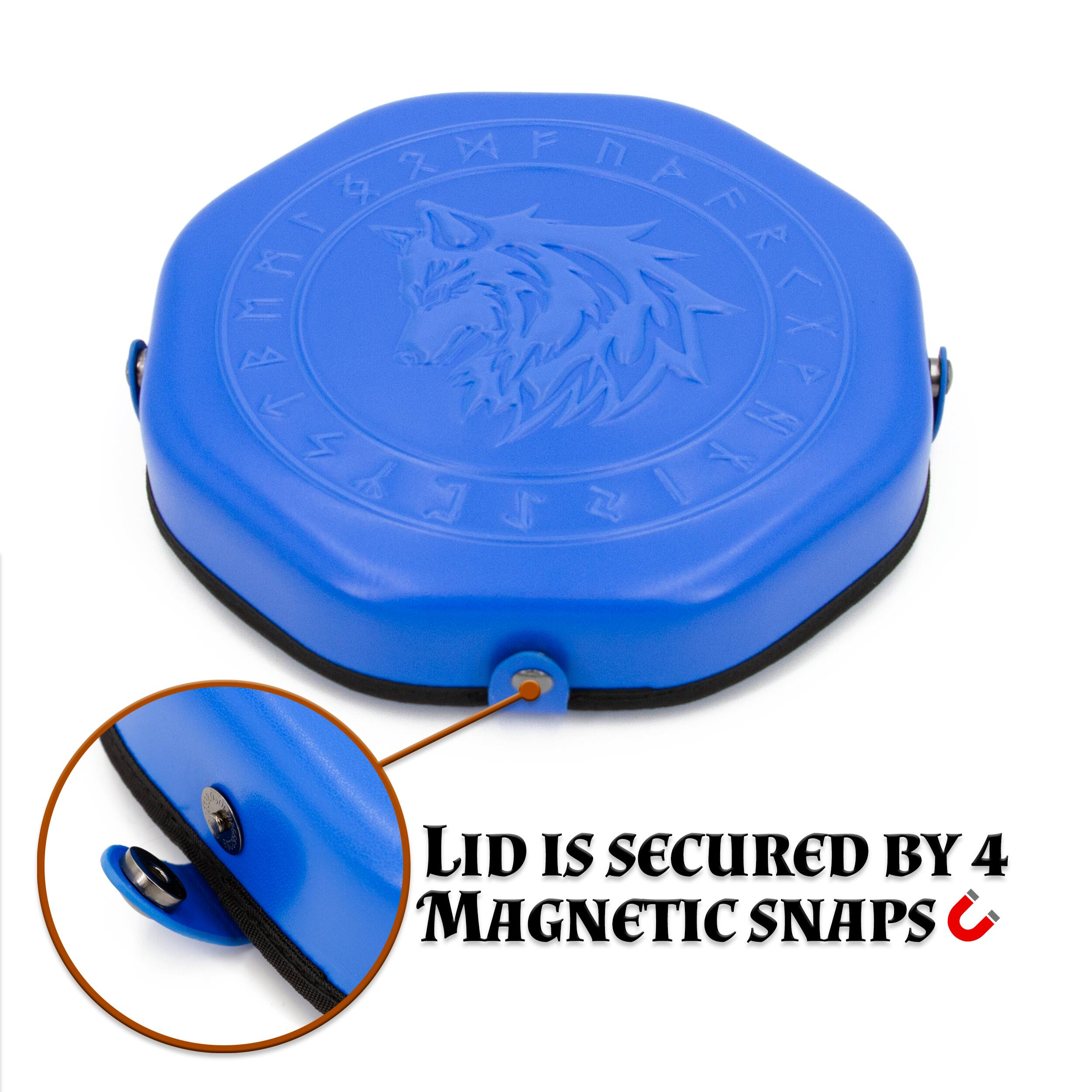 COMPANY C TOTAMIN  
LID IS SECURED BY 4 MAGNETIC SNAPS