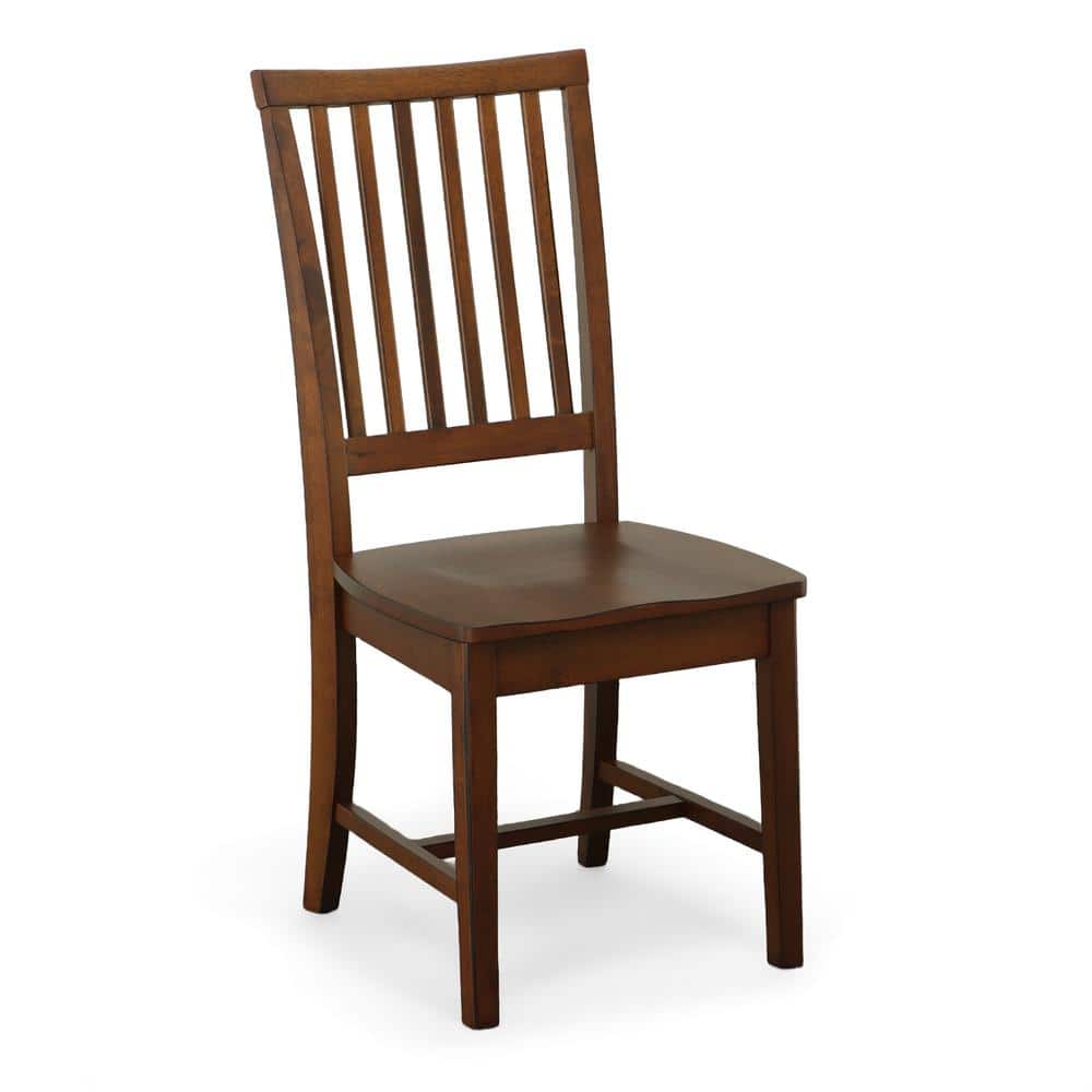 Carolina Chair & Table - Hudson Dining Chair - Chestnut - Red
