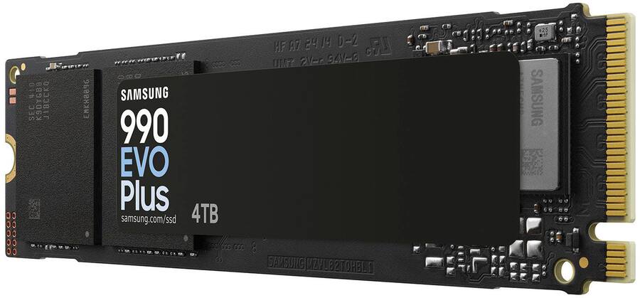 Samsung 990 EVO PLUS SSD 4TB, PCIe Gen 4x4 | 5x2 M.2 2280, Speeds Samsung 990 EVO PLUS SSD 4TB, PCIe Gen 4x4 | 5x2 M.2 2280, Speeds