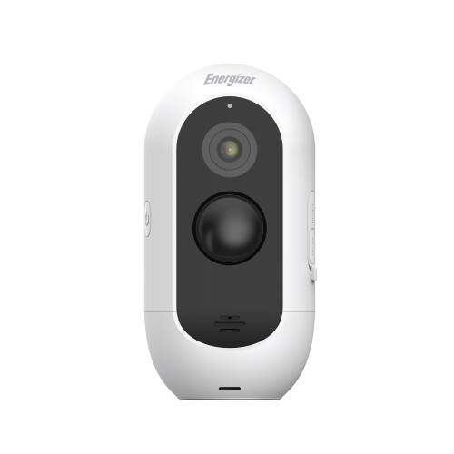 Alt View 6. Energizer - Energizer 2K Smart Camera, Wireless Outdoor Security Camera with Rechargeable Battery, White - White.