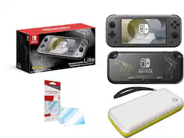 Switch Lite Limited Edition Dialga & Palkia Holiday Bundle - Nintendo Switch